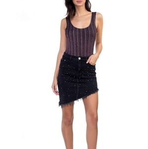 Stripe Glitter Bodysuit